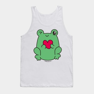 cute frog, kawaii frog cartoon Tank Top